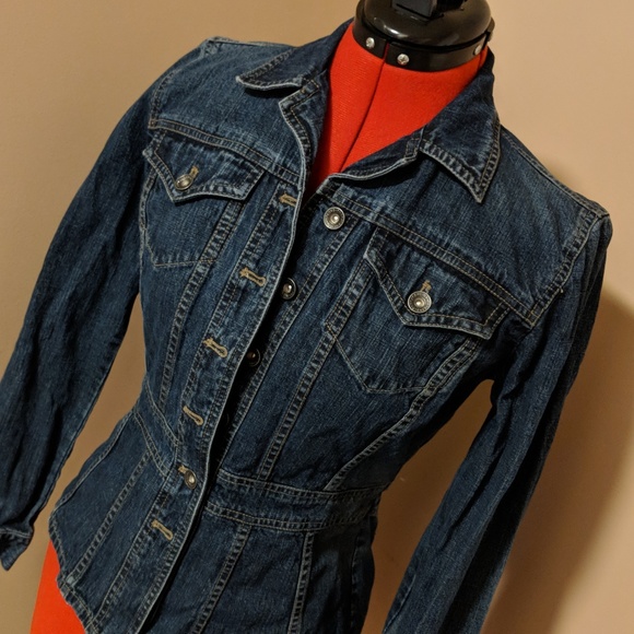 dkny jeans coat